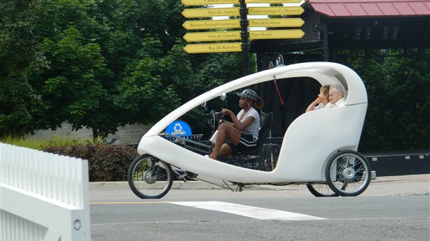 Les balades en triporteur de retour à Chambly en 2013